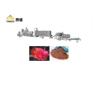 Automatic floating sinking fish food production line for sale