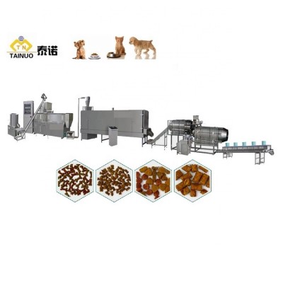 In Stock High Tech Animal Dog Food Pet line machinery/Extruder process equipment for making pet food for sale with best price